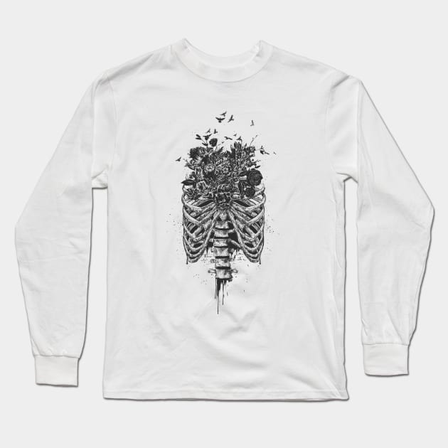 New life (b&w) Long Sleeve T-Shirt by soltib